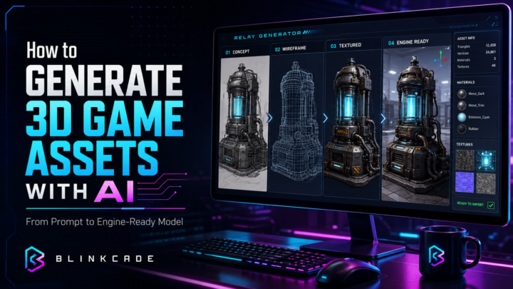 AI 3D game assets